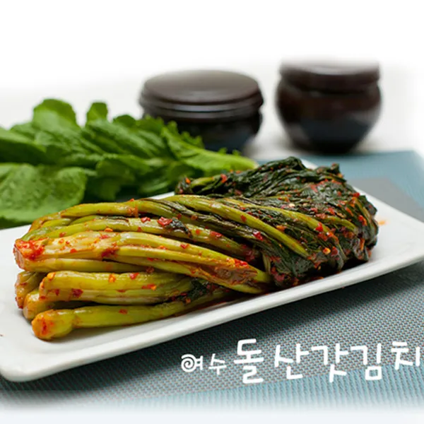 [돌산갓영농조합]여수돌산갓김치5kg, 1박스