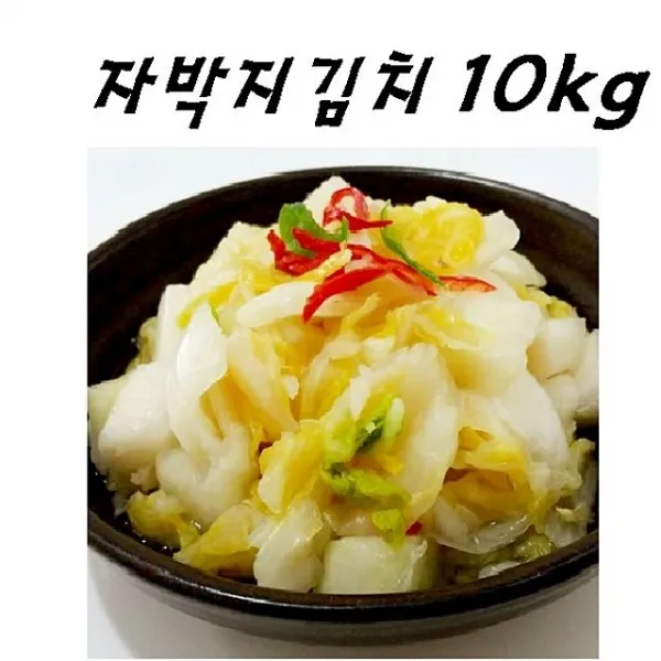 산지 농민재배 자박지김치 A37 포기김치 겉절이 10kg, 1개