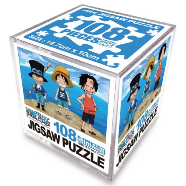 원피스 직소퍼즐 미니 Cube 108pcs: 브라더후드 각오, 학산문화사