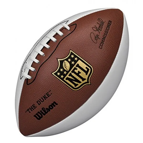 [독일구매대행] 윌슨 미식 축구 수집가 공식 크기 NFL AUTOGRAPH 갈색 / 흰색 WTF1192