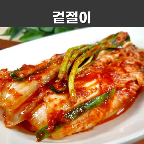 찐노마진몰 겉절이 김치 원재료 100% 국내산, 1개, 2kg