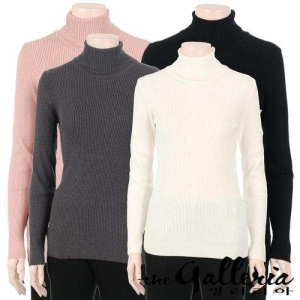 [테이트] (여성) 19F/W 골지 터틀 니트 티셔츠(KA9W0-WSP020)(갤러리아)