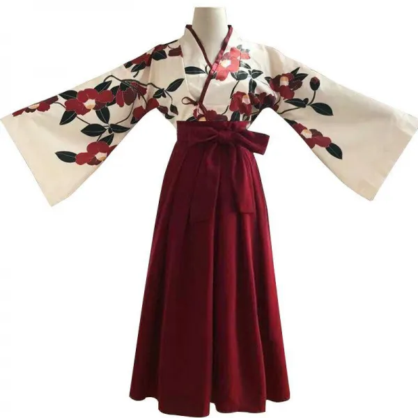 라라퐁 플로럴 프린팅 개화기 사극 드라마 촬영 의상