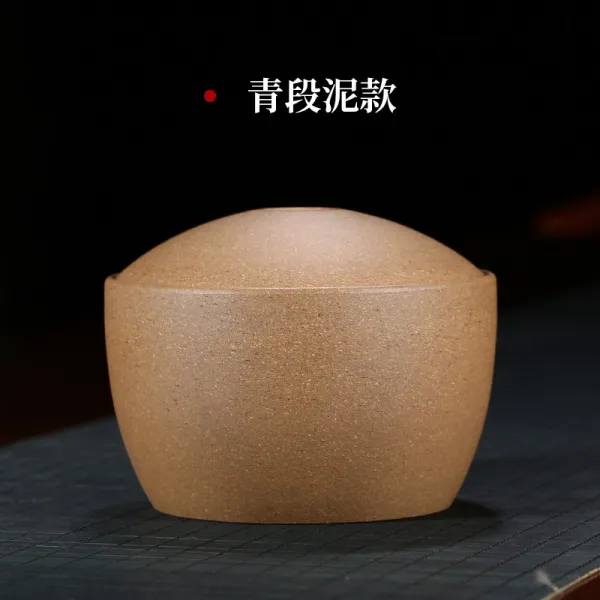흥에 맞다 원광 자사 대소 수공 저장 탱크 밀폐형병 푸얼 깡통 깨어나다 차 보관함 예, 청 진흙단