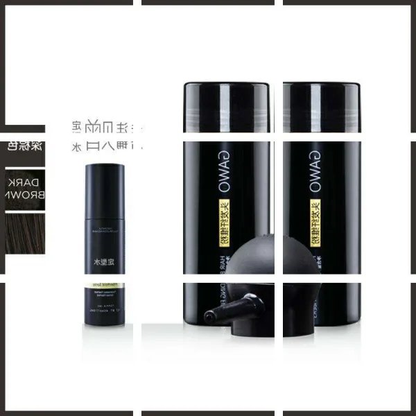 재다 많아지다 섬유 정수리 적다 가발 밀발함 가르마 충전 신기 증발, 1, 다크브라운 2보틀 _오리지널 노즐
