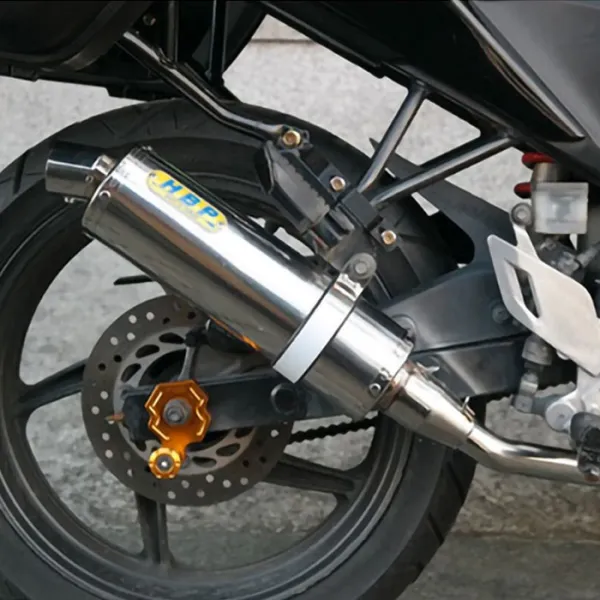 CBR125 머플러 스텐 HBP 도면/촉매 포함 P4593, 단품
