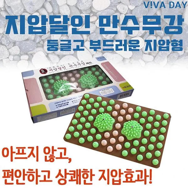 정배몰 지압달인 만수무강 매트 FML 470B 발지압매트, 1