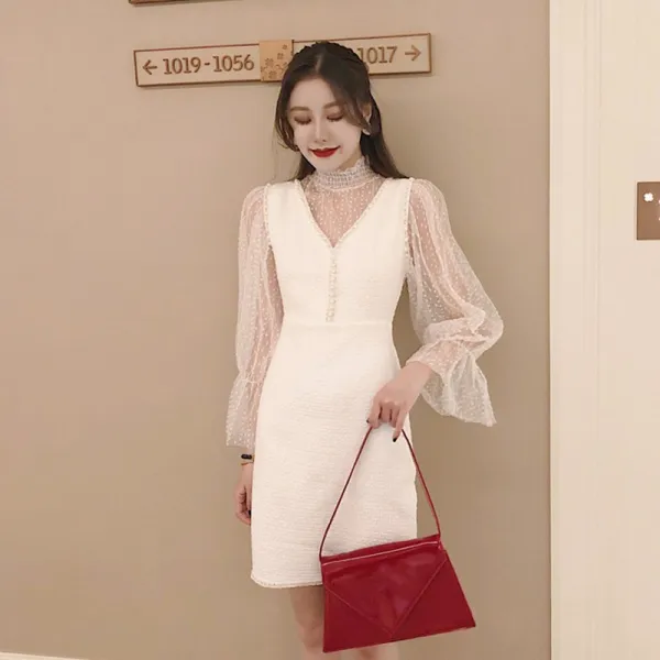 고랭 어 언니 바람 가을 겨울밤 샵 작은 샹송 나시 원피스 서양풍