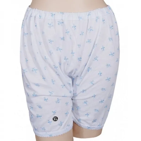 (삼신)(사각팬티)BIG SIZE 할머니팬티 여성 꽃나염 순면 팬티겸속바지 이너웨어 사각팬티 속바지 할머니팬티 속옷