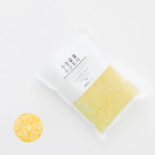 바스참 소금호사 목욕소금 레몬 1kg 입욕제, 1개