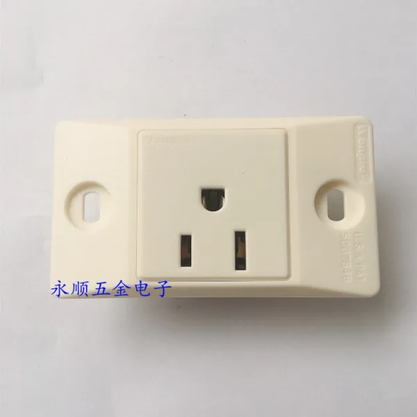 WONPRO 안정되다 아니 떨어지다 WF91R5A 위치 소판 유선 미표 미규 콘센트 10A250V, 1