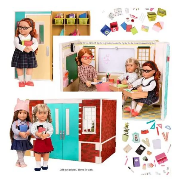 Our Generation School Room Awesome Academy Set for 18 Dolls - Classroom Accessories and Furniture PR, 상세 설명 참조0, 상세 설명 참조0