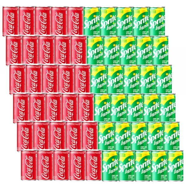코카콜라 190ml x 30p+스프라이트 30p(유), 60개입