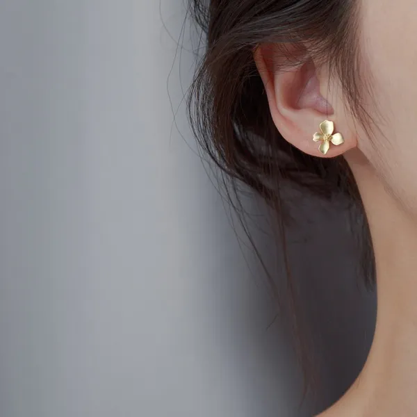 KORELAN초영 플라워 귀걸이 년 신상 트렌디 귀걸이 여자 하순은 프리미엄 감각 귀걸이 기질 프리미엄 대기