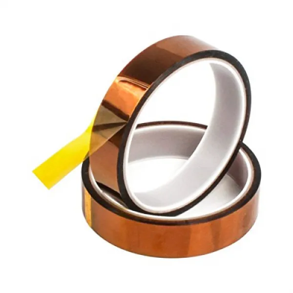 HiLetgo 2pcs 20mm 100ft Gold High Temperature Heat Resistant Tape Polyimide BGA, 본문참고