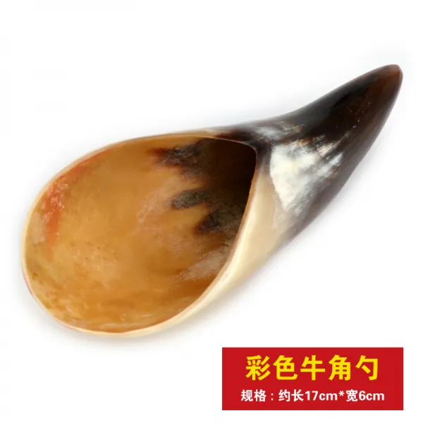 사기 재 다도 부품 0에 차를 더하면 차 스푼 닭날개 나무 끈 죽제 흑단목 zcs01, ZCS06컬러 쇠뿔 국자