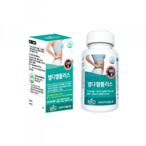 바이오팜스 엘디엘 플러스 180정 체지방 감소, 180정