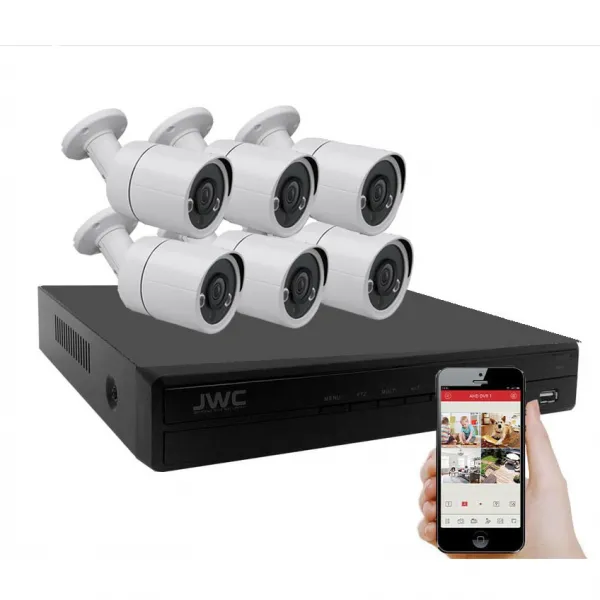 현우CCV 현우CCTV 500만화소 실외용 6대세트