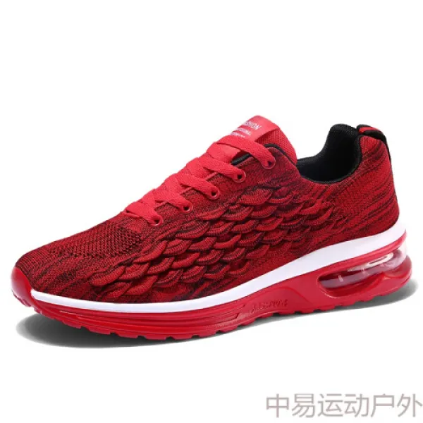 배구 남자 하계 배드민턴 스포츠 슈즈 샤프셔츠 배드민턴 신발 남자 테니스장면 통기 초경면 내외종합훈련 신발 미끄럼 방지 스니커즈 레드 컬러 6099 38 5212 