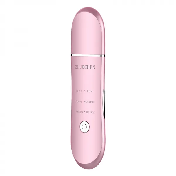 탁아 아침 이가기 초음파 지압기 클렌징 페이스 미용 모공 청소기 블랙헤드 지우기 태클 흡출 신기, 핑크