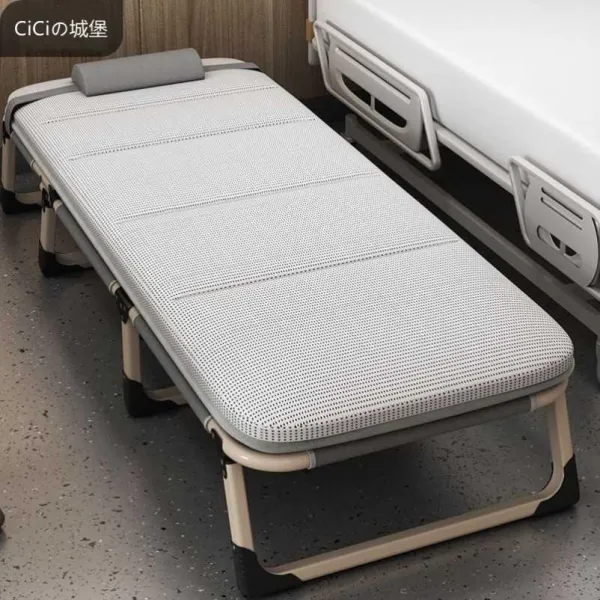 침대시트 카이저 고퀄리티 점심휴식 접이식침대 산후 도우미다 곁에서 보살피다 인 경량 주 마당 가정용 어른 3073656875, D86 -와이드 각파이프 와이드 보강