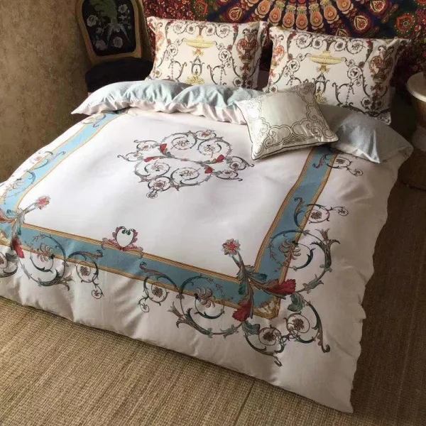 구미 궁중풍 아메리칸 침구세트 면연모4피스정품 순면 장모면 침구 02 오비스캔디밀크링크 03 2.0m 6.6피트 침대