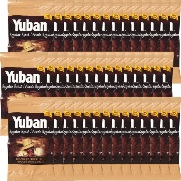 Yuban Regular Roast Ground Coffee 유반 레귤러 로스트 그라운드커피1.1 oz 42팩
