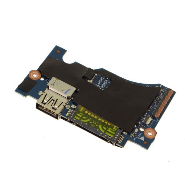  해외직구 부품 담당자 Dell Oem Xps 13 93509360 Usb 포트 Sd 카드 리더기 Io 회로 기판 Fp 포함 4f73 One Color_one Size