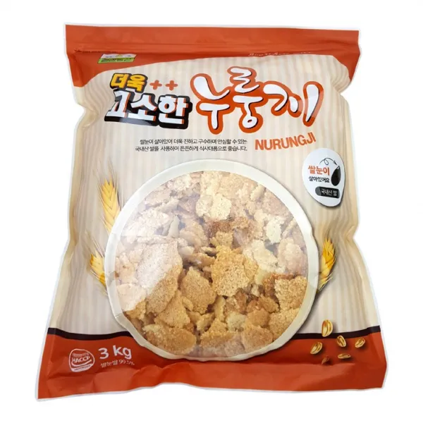 영서 Of 칠갑 7798 칠갑 더욱 고소한 누룽지 3kg 단품 단품