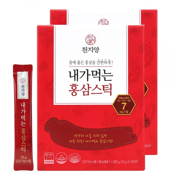 천지양 내가먹는 홍삼스틱, 10g, 200개입