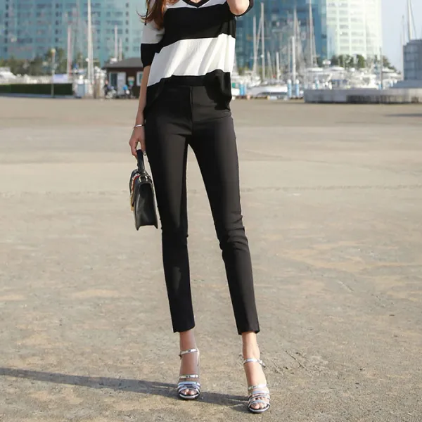 금찌 모던 베이직 슬렉스 중독바지 Pt2808