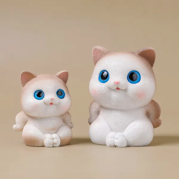 핑크 밴틀리몰 인테리어 독창적 큐트 고양이 엔틱한디자인 생일 선물 소녀마음 미니책상 면 치유계 숏, 씰브라운 농간을 부리다 영구백 대