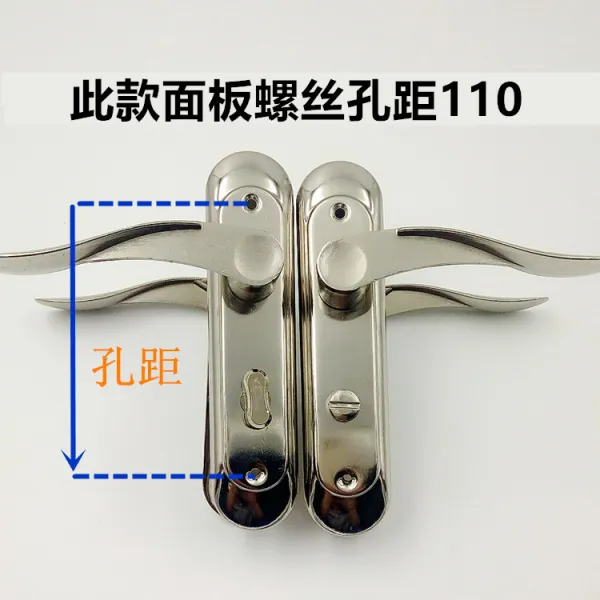 샤워 고집하다 손쇠 문고정장치 한 입으로 말함 무 열쇠 구멍 거리 110mm 가능 걸어 잠그다 일반핏타입공간거리11어울리지<35mm범용형열쇠가없다