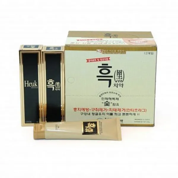 인터마켓 적소나무 숯 흑치약 12ea 장작