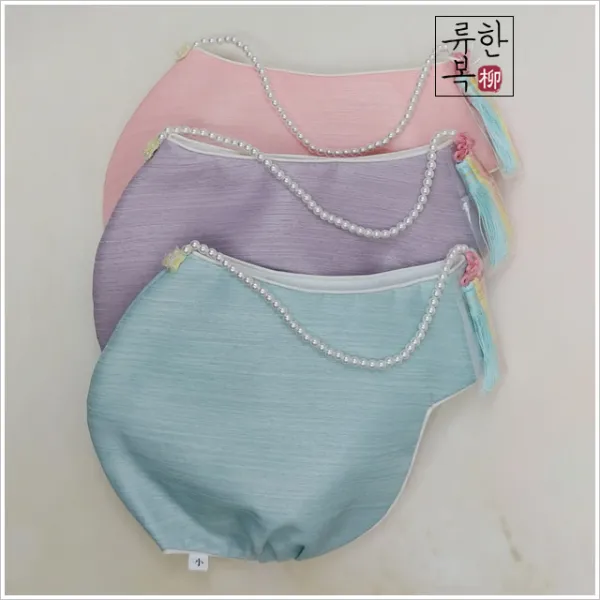 류한복 운솔조바위 여아 조바위 여아한복소품