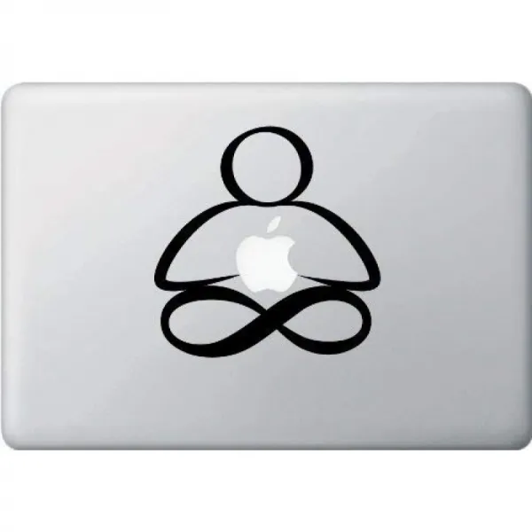 MacBook 대응 아트 스티커 양반 다리를 