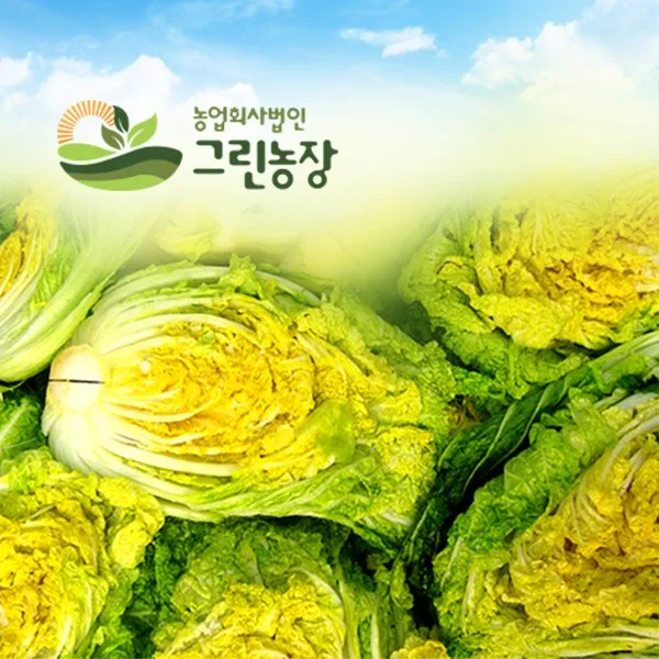 [그린농장] 괴산절임배추20kg 90일배추 국산 천일염 준고랭지배추, 20kg, 11월08일(화요일) 도착
