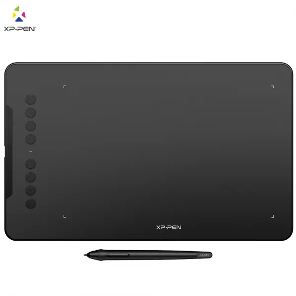 XP-PEN DECO01V2 그래픽 타블렛 10X6.25인치 핸드폰 연결지원 무충전펜