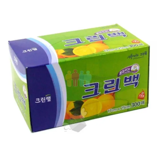 식밗죙주방용품 뽑아쓰는 미니 크린백 300매 17X25cm 롤백 위생백 엮락꾐 hL43f+9132 주방용품 일회용품 비닐팩 주방잡화 주방소모품, 기본이상품택함요