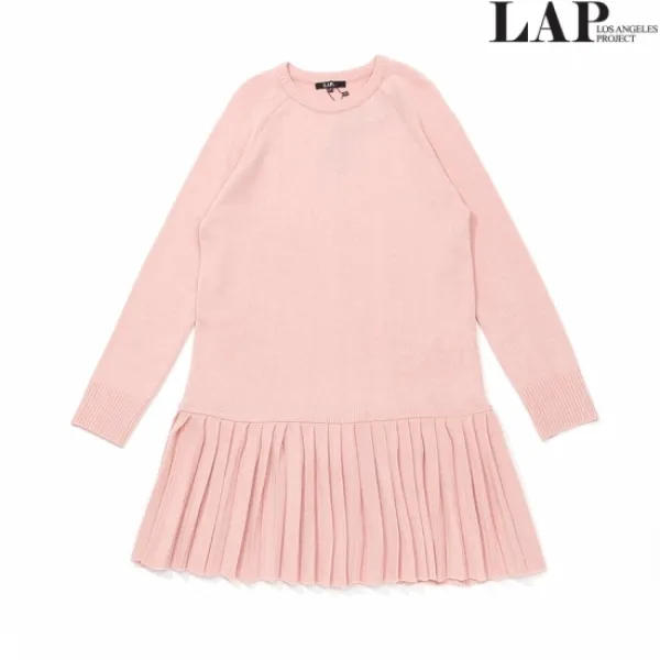 LAP 랩(LAP) made by LAP 밑단 주름 니트 원피스 AG2KO162