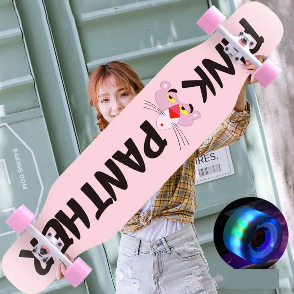 [해외 직송]뉴타임즈 롱보드 스노보드 초보 성인 거리 청소년이 남녀공학 댄서 XZ03 A22, 05 110CM