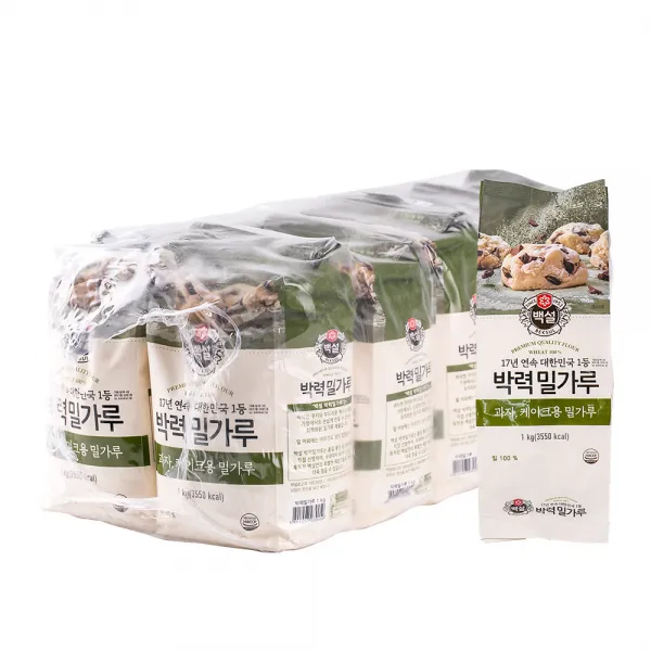 박력 밀가루 1kg 10입 과자 케이크용 박스