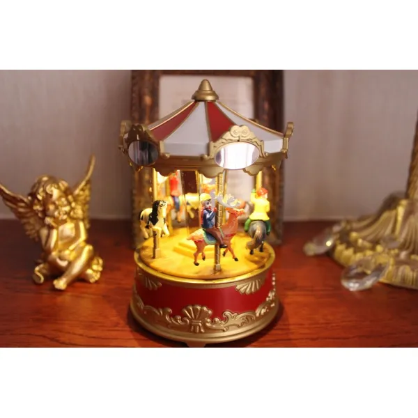 무드등 오르골 미스터 크리스마스 회전목 마천륜 여자 생일 선물, 01 회전목마 8첫 곡+오르내리다