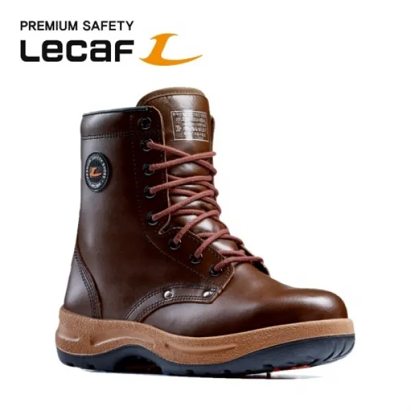 314 넘노상회 / 르까프 8인치 건설/중공업용 기능성 안전화 다크브라운 남여공용 현장용안전화 8인치안전화 산업용안전화 남녀공용안전화/작업화