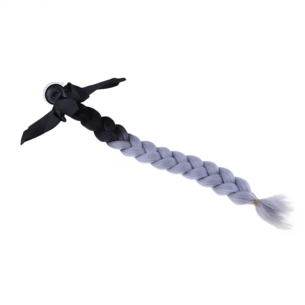 Royalways 1pc 60cm / 23.6 ''기관 자전차를위한 헬멧 머리 끈 자전거 헬멧 떠꺼머리 포니 테일, 4