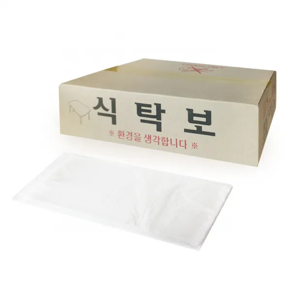 킹스봉 업소용 위생 비닐 테이블러너 식당 횟집 돌잔치 일회용 식탁보 _평판형, 1팩, 70매입