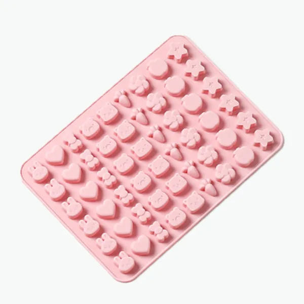  몰드비 미니토끼당근54구 실리콘 금형몰드 석고방향제캔들비누 만들기재료