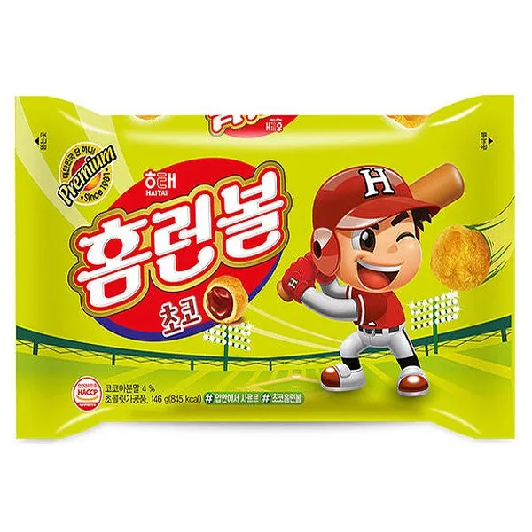 예감치즈 3개+홈런볼-대 3개 총6개 간식 과자, 단품