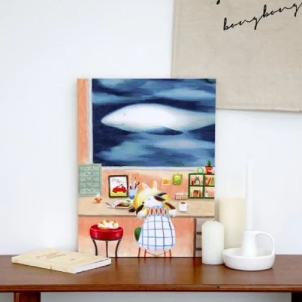  텐바이텐 캔버스 액자 백일몽 42cm X 55cm