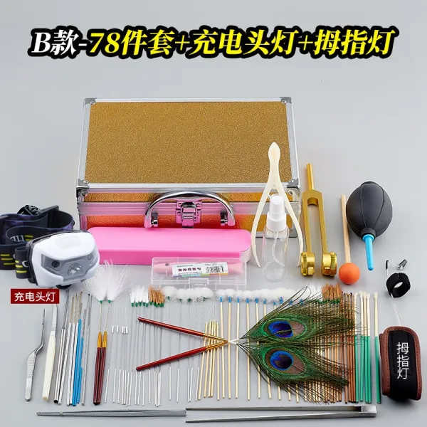트레이더스윤 귀이개 고퀄리티 숟가락 전업 신기 때리다 털 밟다 귀를 후비다 귀청이 떨리다, 귀파개 78  충전 헤드 등 엄지등